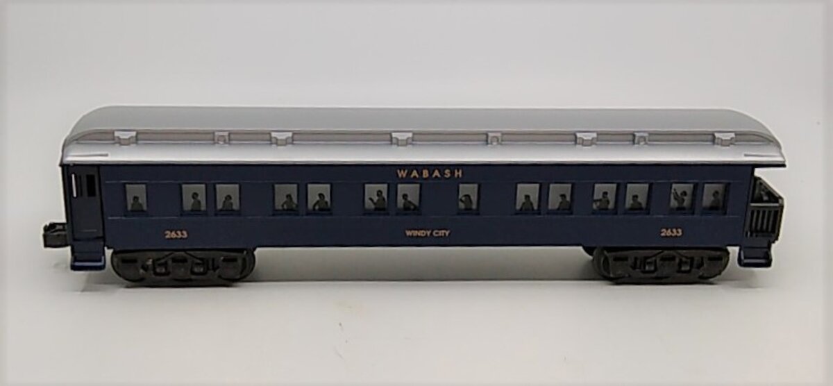 Lionel 6-19065 O Gauge Wabash Railway Windy City Observation Car #2633 LN/Box