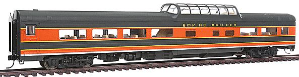 Walthers 932-9093 HO Empire Builder Budd 48-Seat Vista Dome Coach NIB