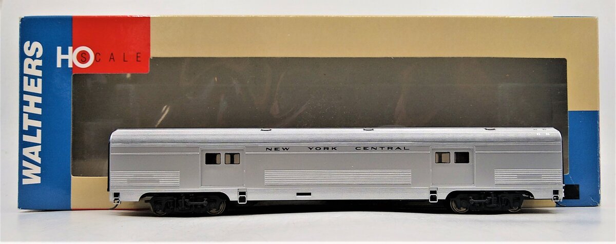 Walthers 932-6408 HO Scale New York Central 73' Budd Baggage Car LN/Box