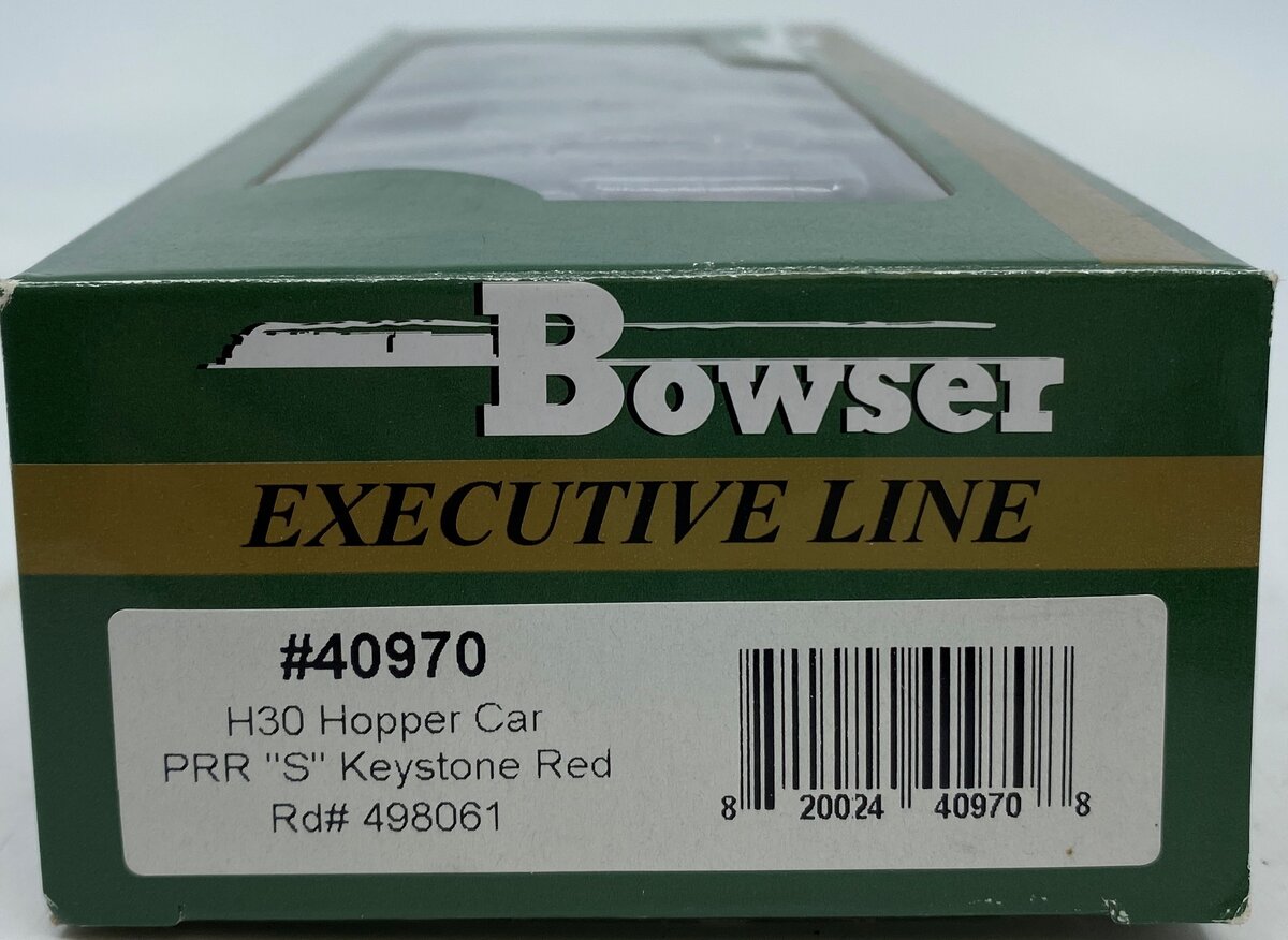 Bowser 40970 HO Pennsylvania H30 Covered Hopper #498061