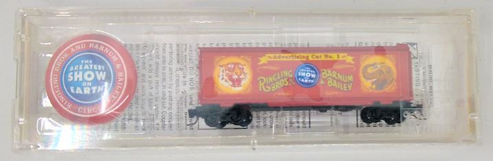 Micro-Trains 50200600 Z Ringling Bros & Barnum & Bailey Advertising Car #1 LN/Box