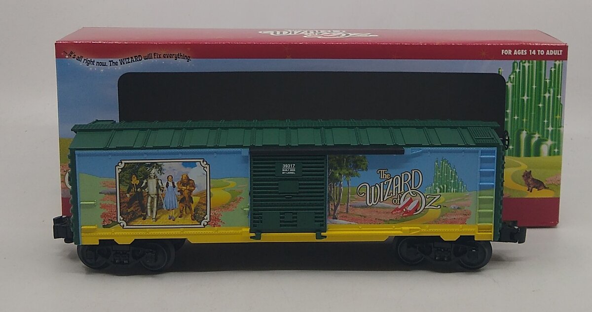 Lionel 6-39317 O Gauge Wizard of OZ Boxcar #1 EX/Box