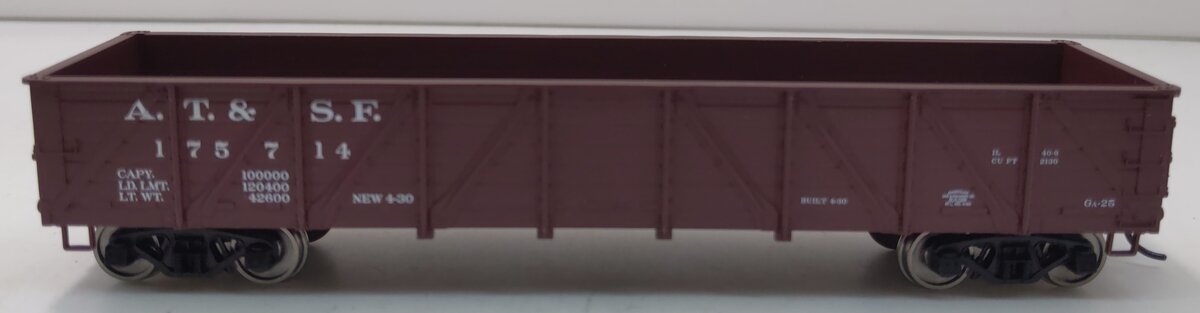 Walthers 910-5651 HO Santa Fe 40' 50-Ton Drop Bottom Gondola #175714 LN/Box