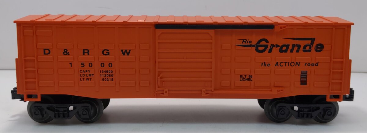 Lionel 6-15000 O Gauge Denver & Rio Grande Waffle-Side Boxcar