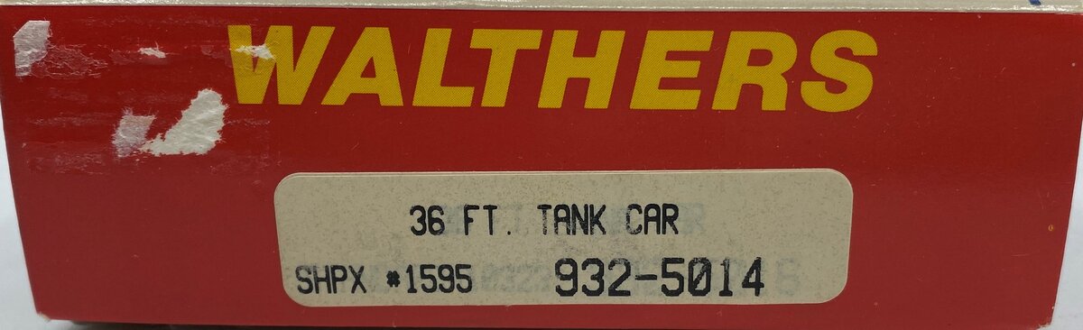 Walthers 932-5014 HO SHPX 36 Foot Tank Car Kit #1595 MT/Box