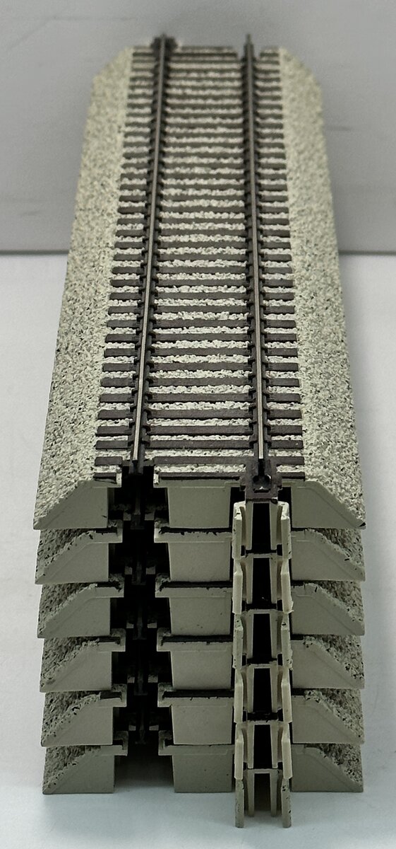 S-Helper Service 00258 S Scale 10" Straight Track Sections (Pack of 6) LN/Box