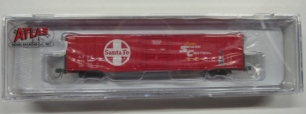 Atlas 50003916 N Atchison, Topeka & Santa Fe BX-177 Box Car #622000 LN/Box