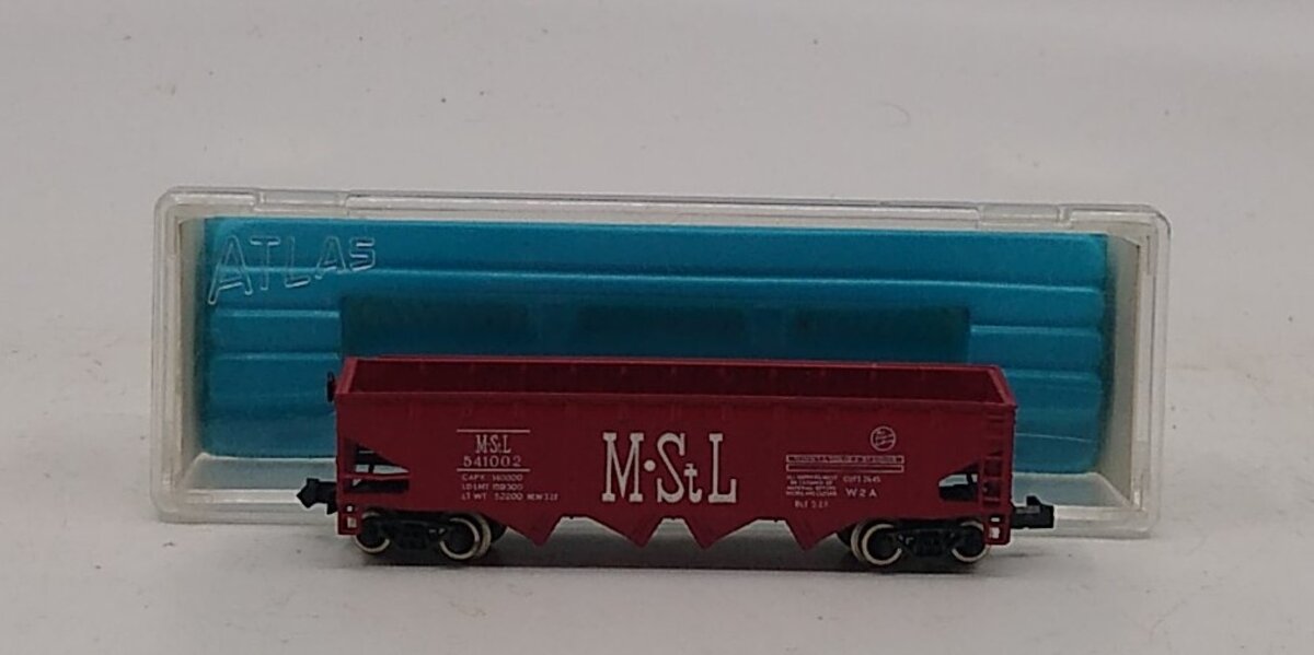 Atlas 2422 N Scale Minneapolis & St Louis Hopper # 541002 LN/Box