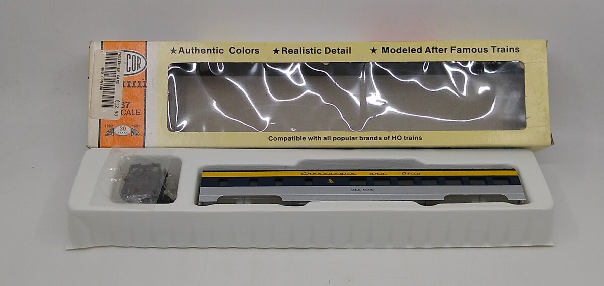 Con-Cor 0001-001019 HO Scale Chesapeake & Ohio Diner Car LN/Box