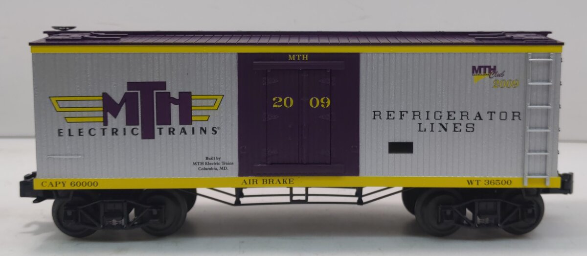 MTH 30-78093 O Gauge MTH RRC-2009 19th Century Reefer Car #2009 NIB