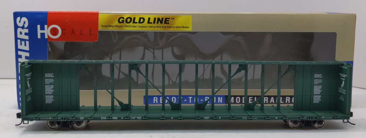 Walthers 932-4134 HO CP 72' Centerbeam Flat Car #318403 NIB