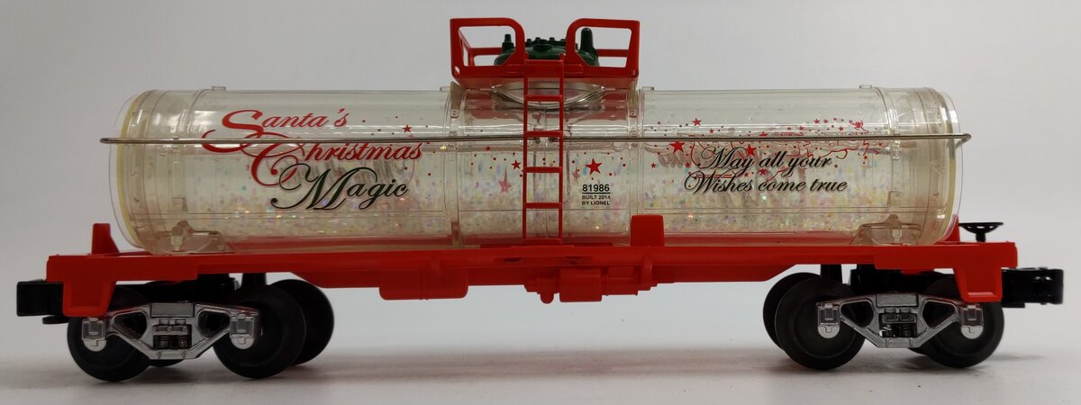 Lionel 6-81986 O Gauge Santa's Magic Christmas Wish Tank Car LN/Box