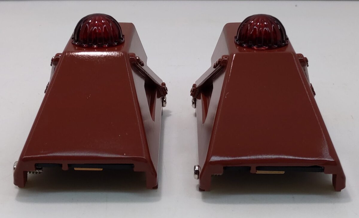 Lionel 6-62283 O and 0-27 Scale Die-Cast Metal Illuminated Bumpers (Box of 2) LN/Box