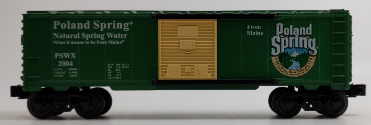 Lionel 6-52352 O Gauge NETCA Poland Springs Box Car #2004 LN/Box