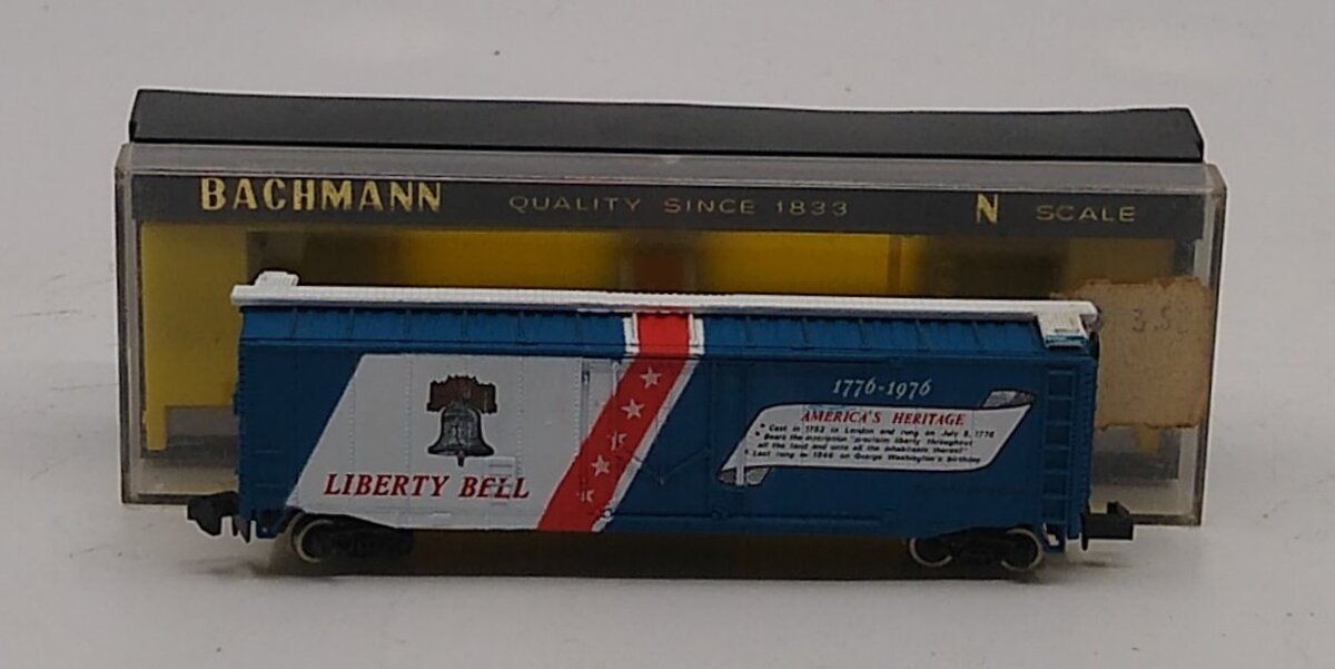 Bachmann 5202 N Scale Bicentennial 51' Liberty Bell Boxcar LN/Box