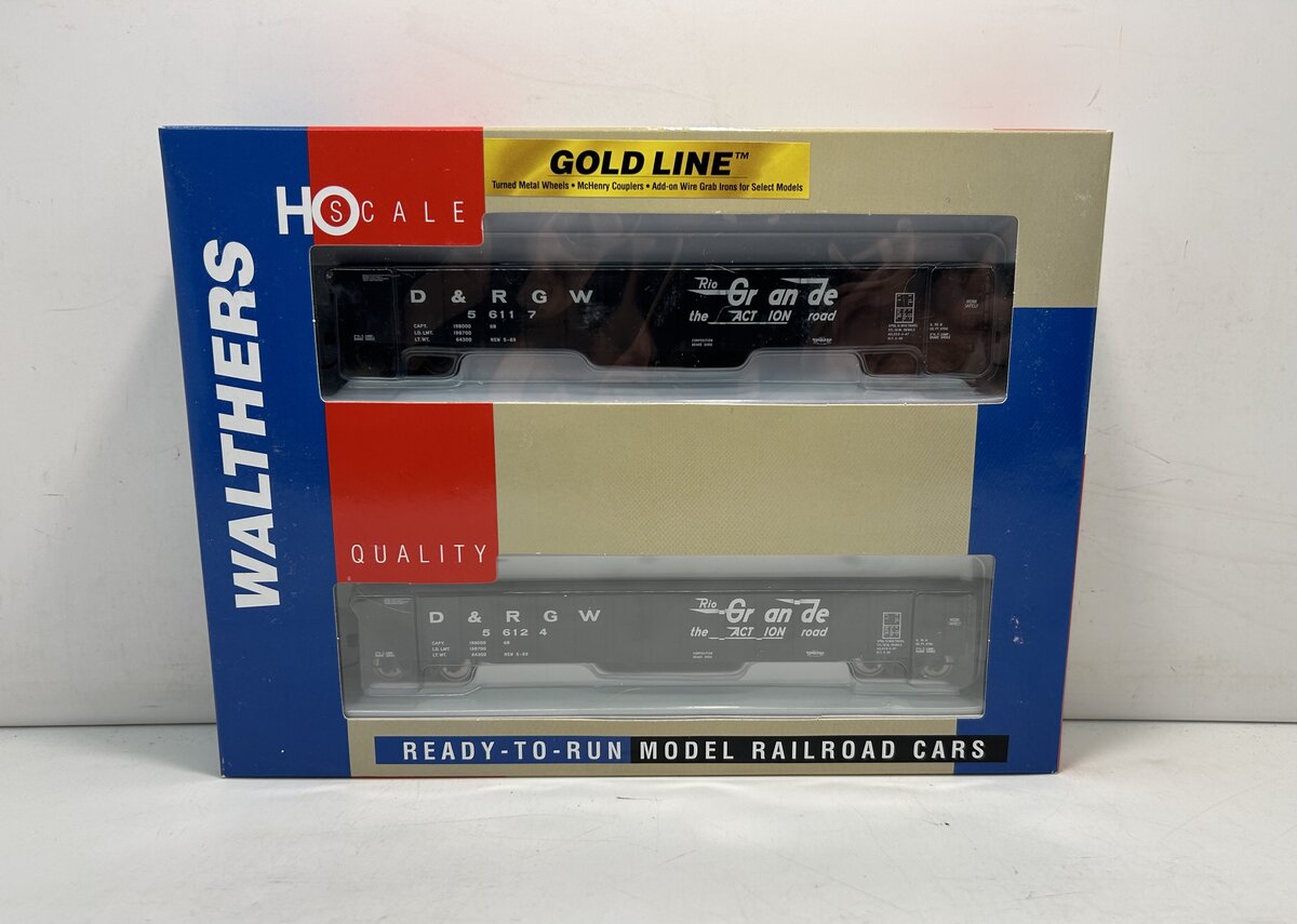 Walthers 932-240259 HO Scale Denver & Rio Grande 52' Thrall Gondola (2-Pack) LN/Box