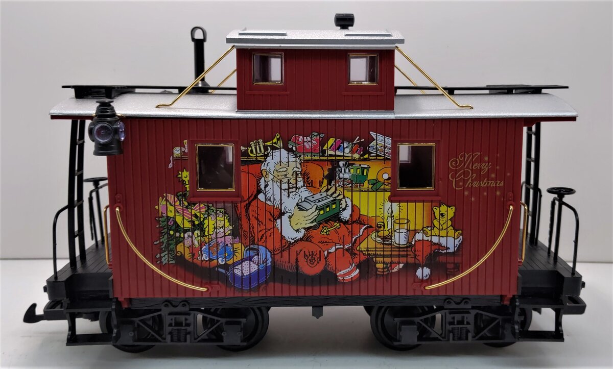 LGB 46658 G Scale Dovers Christmas Caboose LN/Box