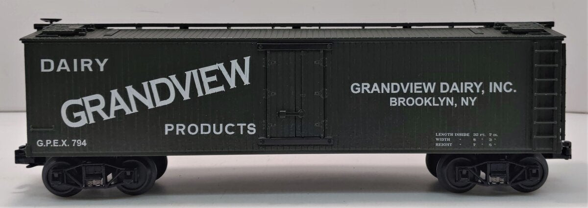MTH 30-8633 O Grandview Die-Cast Reefer Car #794 LN/Box