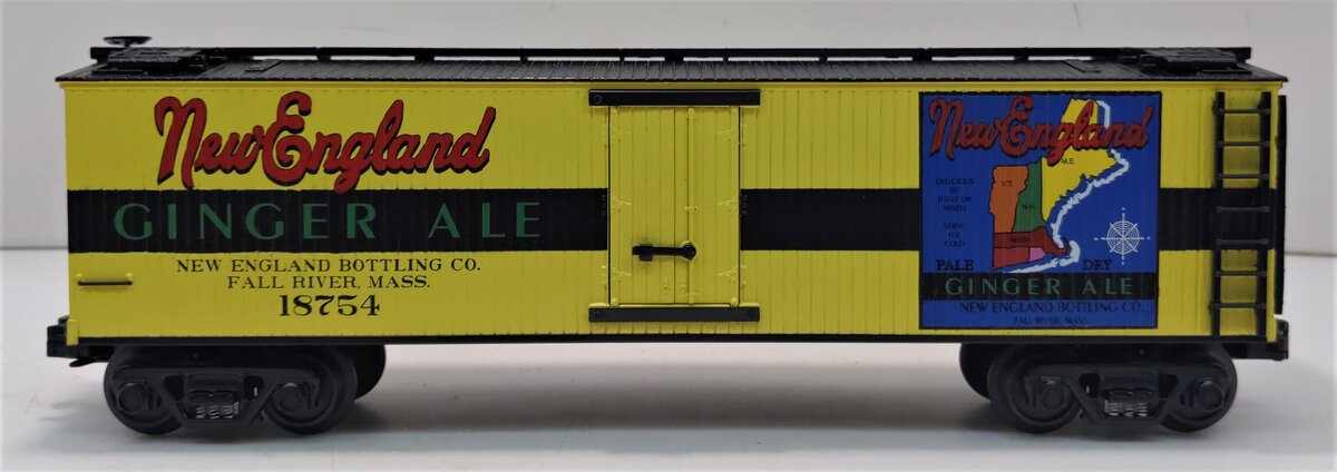 MTH 30-8635 New England Ginger Ale Die-Cast Reefer Car LN/Box