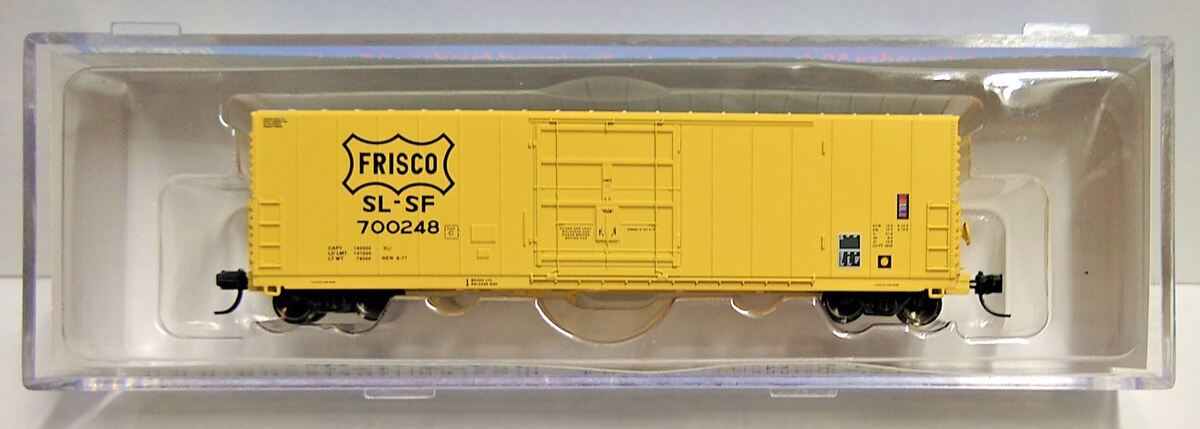 Wheels of Time 61012 N St Louis San Francisco "Frisco" PC&F 50' Boxcar #700248 LN/Box