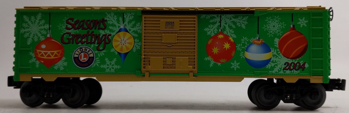 Lionel 6-39264 O Gauge LRRC 2004 Holiday Boxcar LN/Box