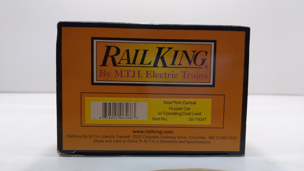 MTH 30-79047 O NYC Hopper Car w/Coal Load #904423 LN/Box