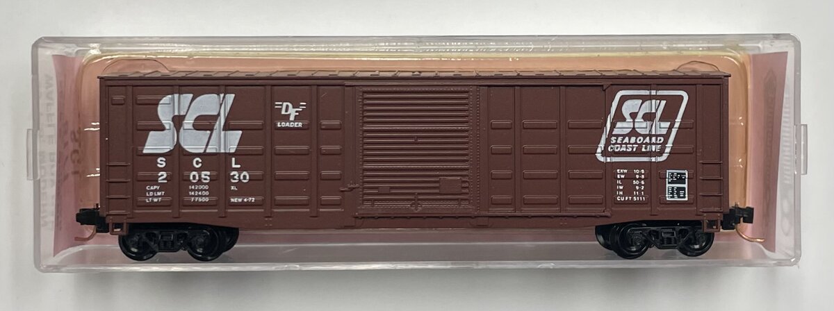 Roundhouse 8171 N Scale SCL 50' PS Waffle Box Car #20530 LN/Box
