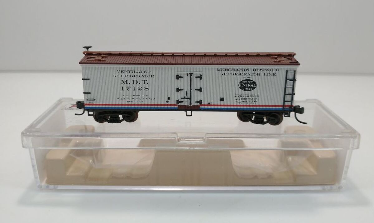 Atlas 41431 N Scale Merchants Dispatch 40' Woodside Reefer Car #17128 NIB