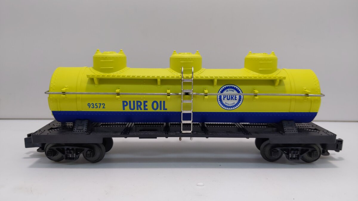 K-Line K511-019 S Gauge The Pure Oil Company Tank Car #93572 LN/Box