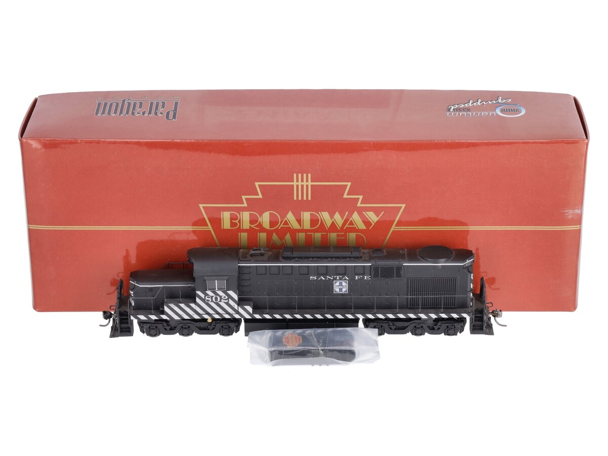 Broadway Limited 316 HO ATSF Alco RSD-15 Diesel Locomotive #802 w