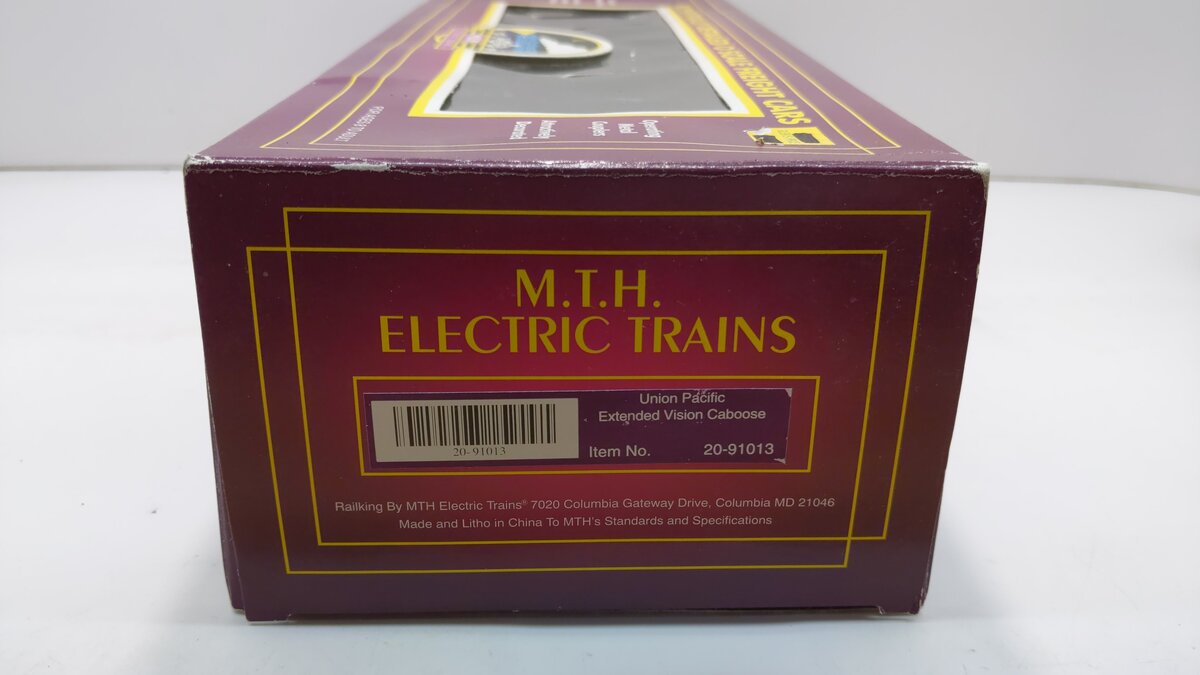 MTH 20-91013 O Gauge Union Pacific Extended Vision Caboose #25461 LN/Box
