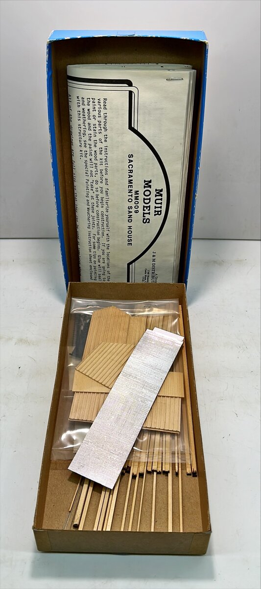 Muir Models 009 HO Sacramento Sand House Model Building Kit