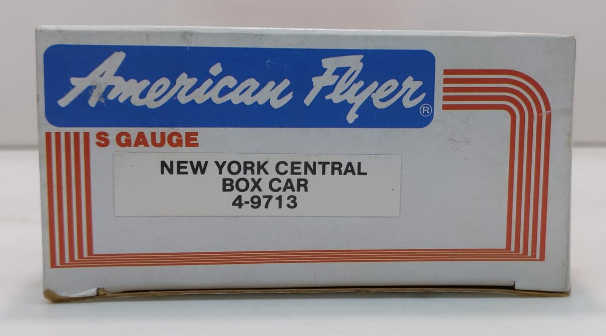 American Flyer 4-9713 S Scale New York Central Boxcar LN/Box