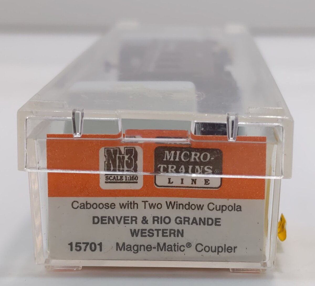 Micro-Trains 81600010 Nn3 DRGW Caboose w/ Two Window Cupola #0587 LN/Box