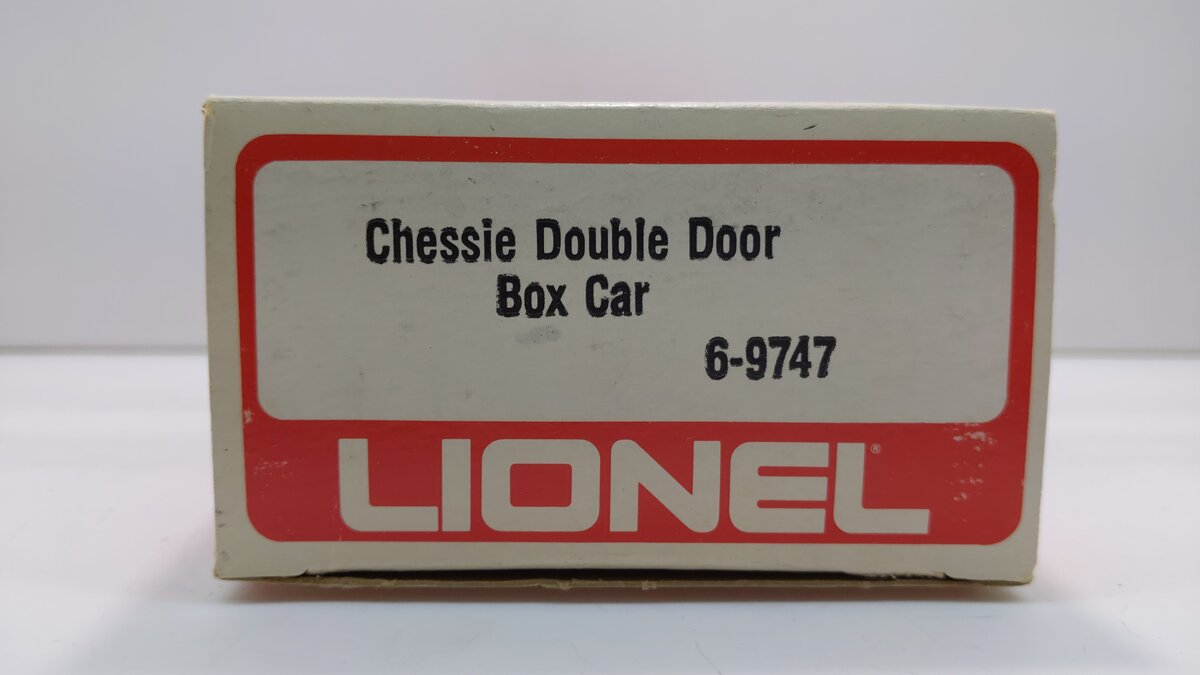 Lionel 6-9747 O Gauge Chessie System Boxcar LN/Box