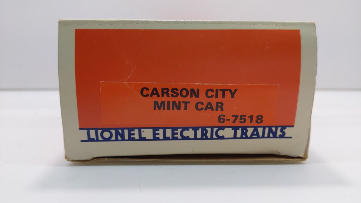 Lionel 6-7518 O Gauge Carson City Mint Car #7518 NIB