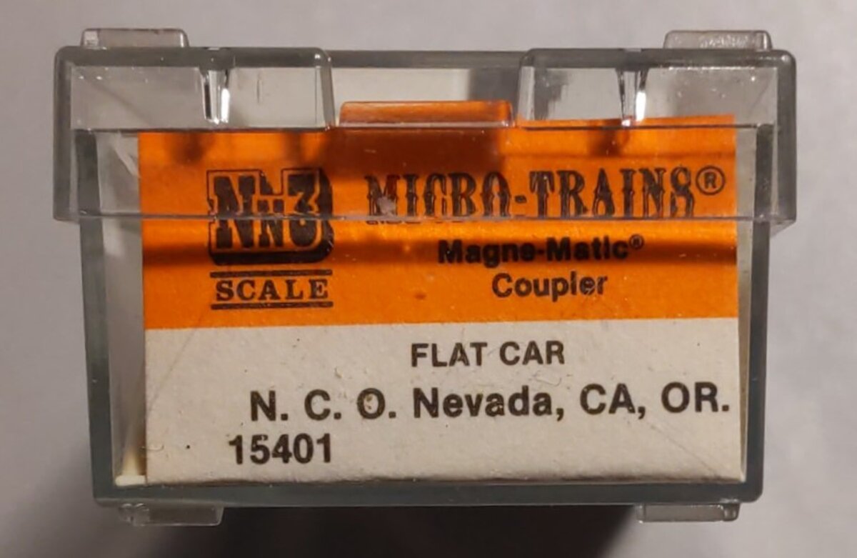 Micro-Trains 81100010 Nn3 Scale N.C.O. Nevada, CA, OR Flatcar LN/Box