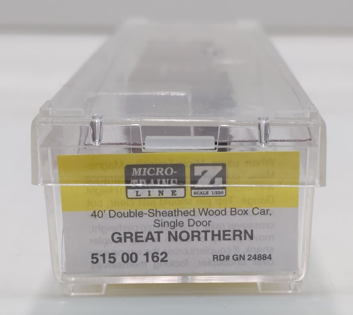 Micro-Trains 51500162 Z Great Northern Double-Sheathed Wood Box Car #24884 LN/Box