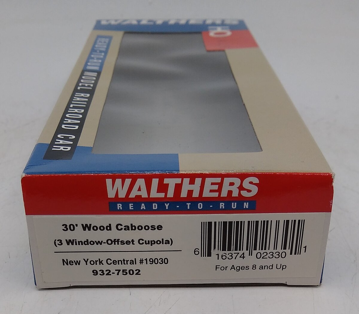 Walthers 932-7502 HO Scale New York Central 30' Wood Caboose #19030 LN/Box