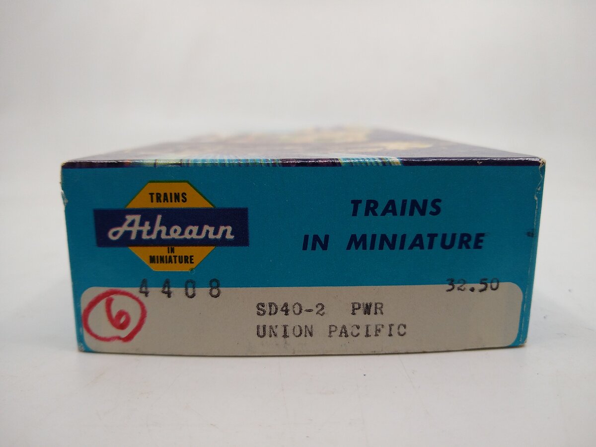 Athearn 4408 HO Scale Union Pacific SD40-2 Diesel Locomotive #3571 LN/Box