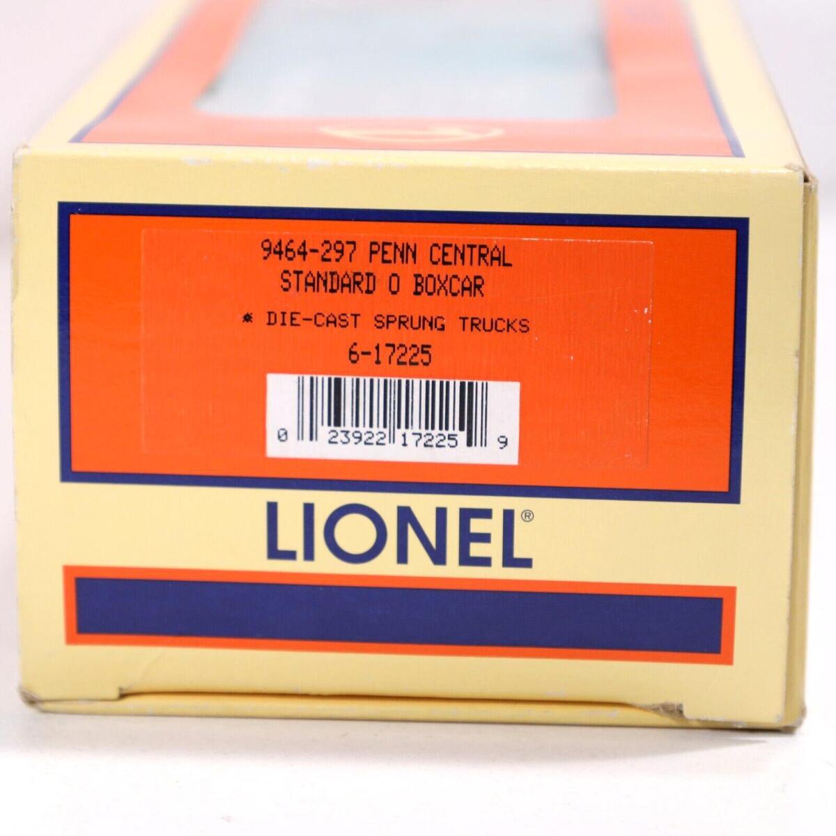 Lionel 6-17225 O Gauge Penn Central Scale-Size Boxcar #9464-297 LN/Box