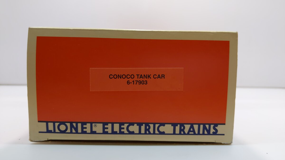 Lionel 6-17903 O Gauge Conoco Unibody Tank Car LN/Box