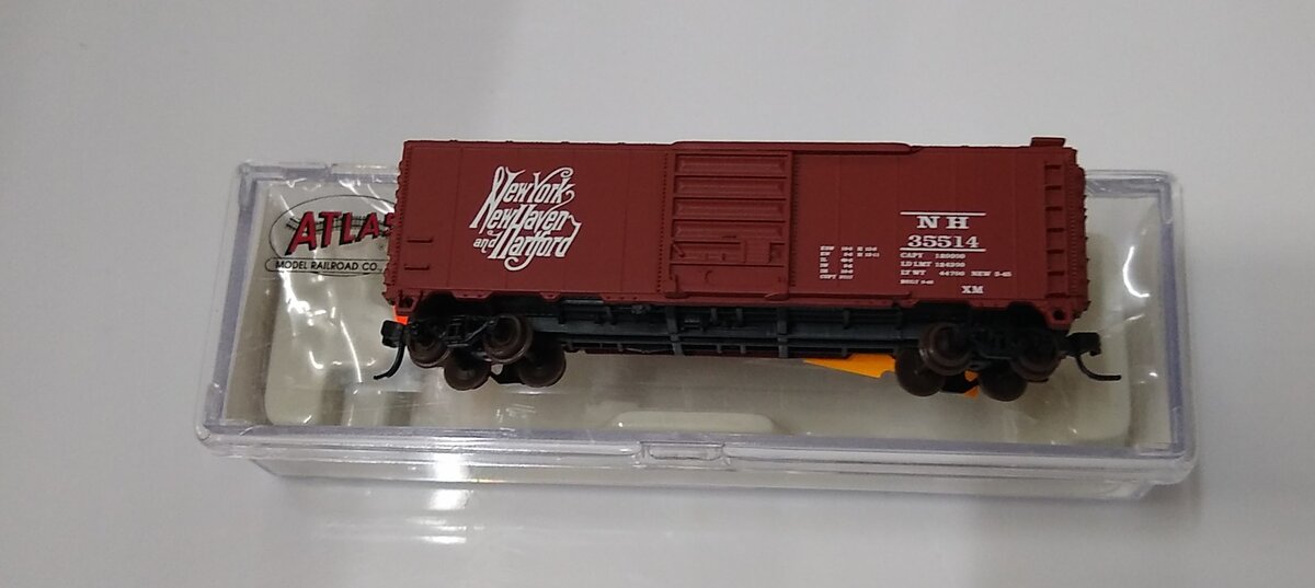 Atlas 34253 N NY New Haven 40' Box Car #35514 LN/Box
