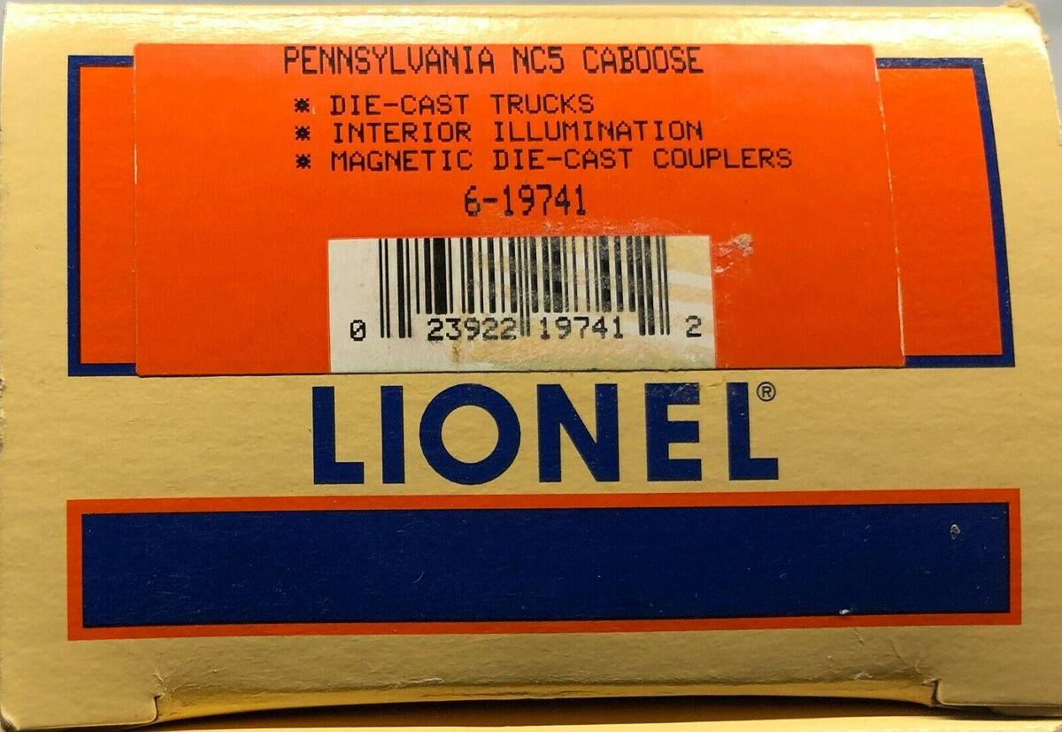 Lionel 6-19741 O Gauge Pennsylvania N5C Caboose #6417 NIB