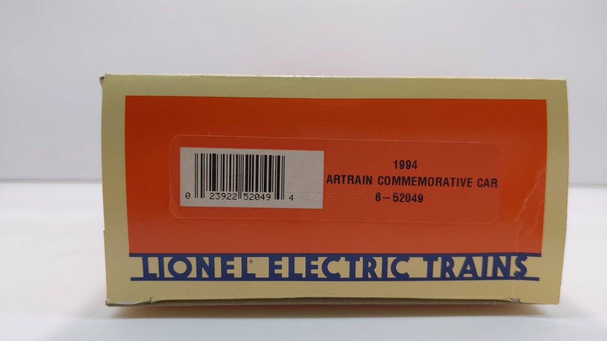 Lionel 6-52049 Burlington Northern Artrain Commemorative Car LN/Box