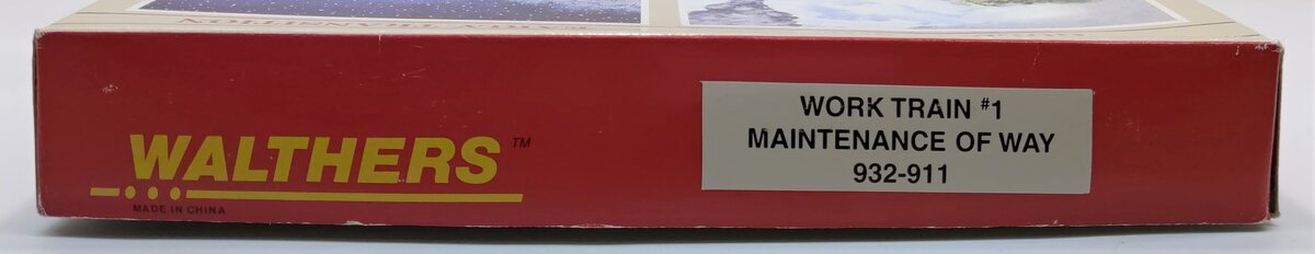 Walthers 932-911 HO Scale Maintenance of Way Work Train # 1 Kit