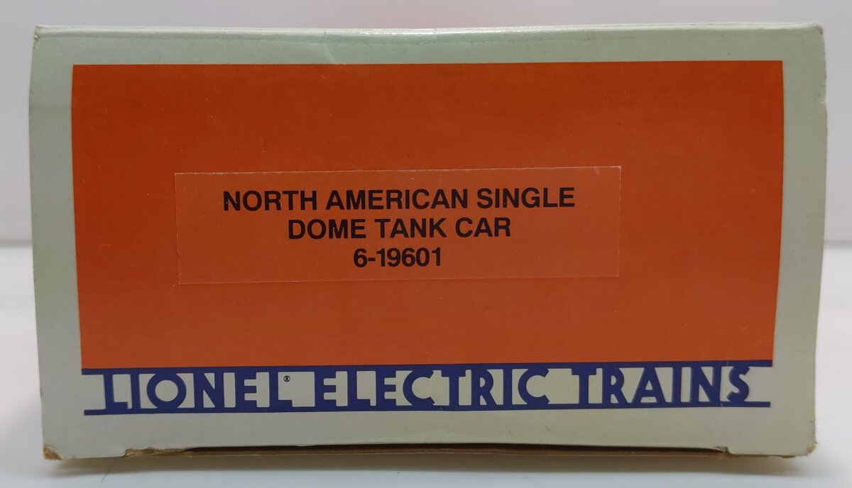 Lionel 6-19601 O Gauge North American Single Dome Tank Car #19601 LN/Box