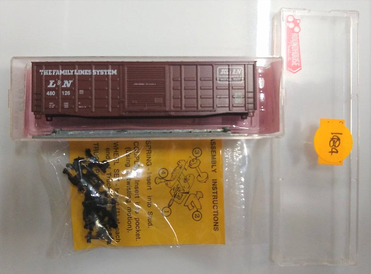 Roundhouse 8173 N Scale L&N Boxcar Kit