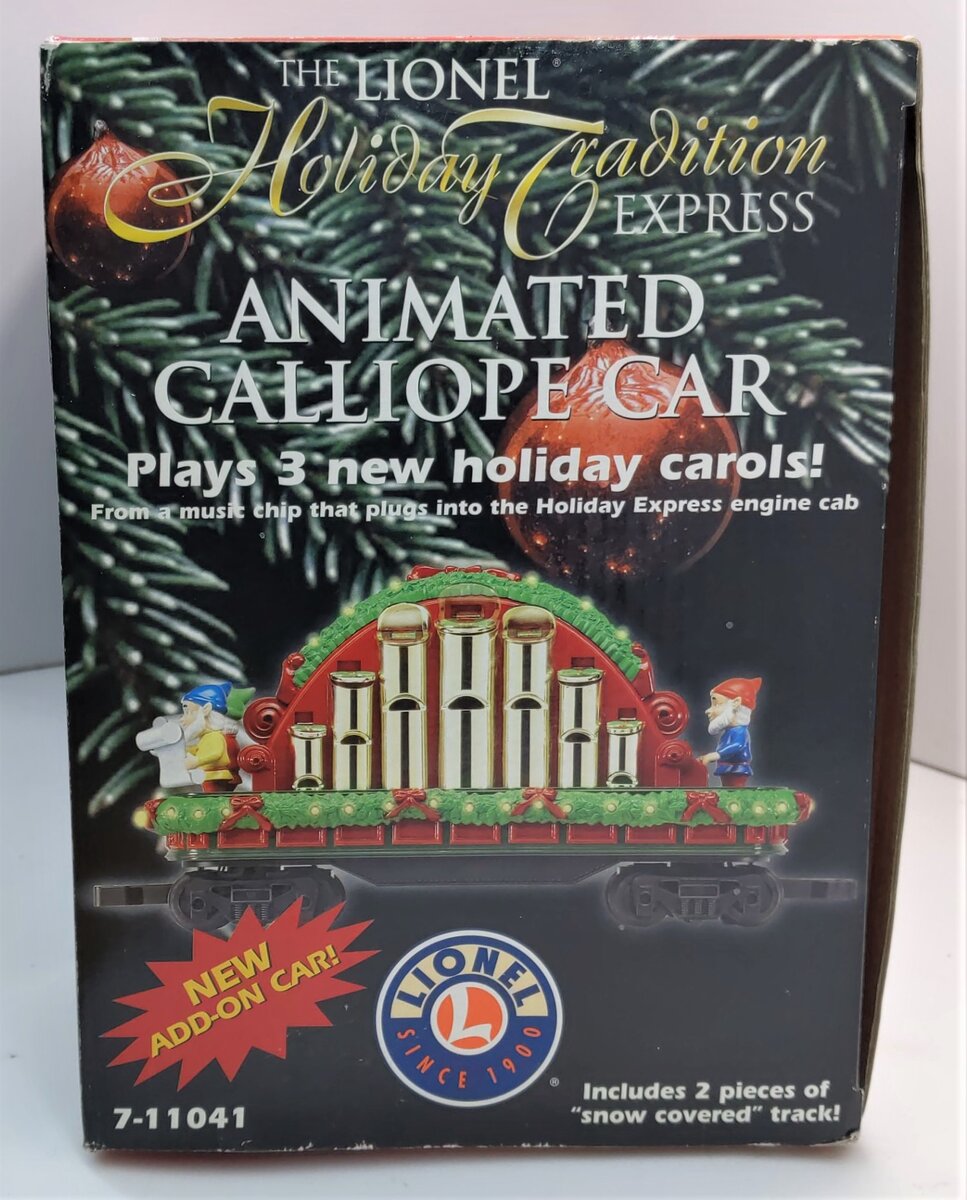 Lionel 7-11041 G Holiday Tradition Caliope Car LN/Box