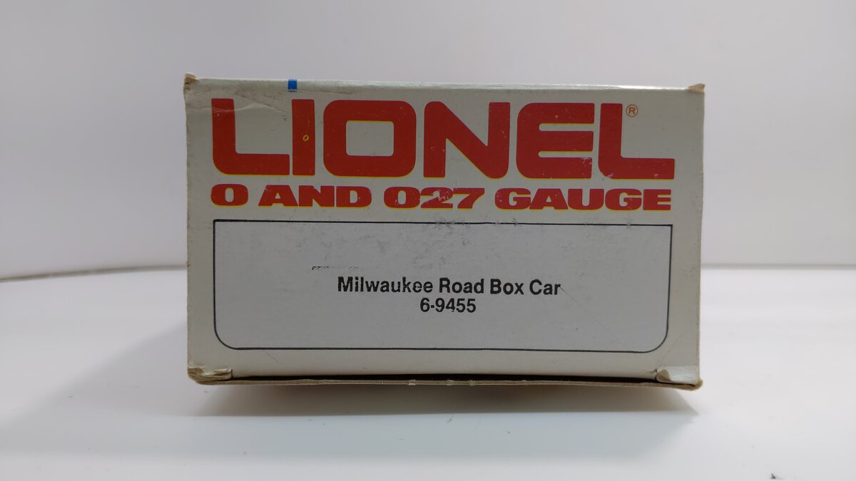 Lionel 6-9455 O Gauge Milwaukee Road Boxcar LN/Box